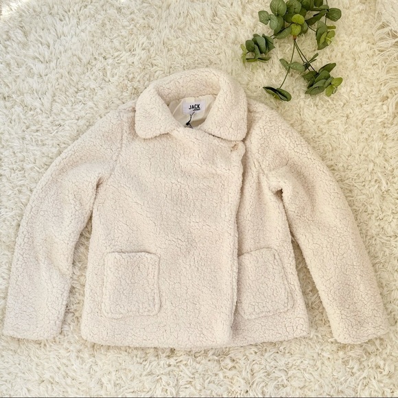 NWT Jack by BB Dakota soft skills ivory coat - Picture 2 of 9